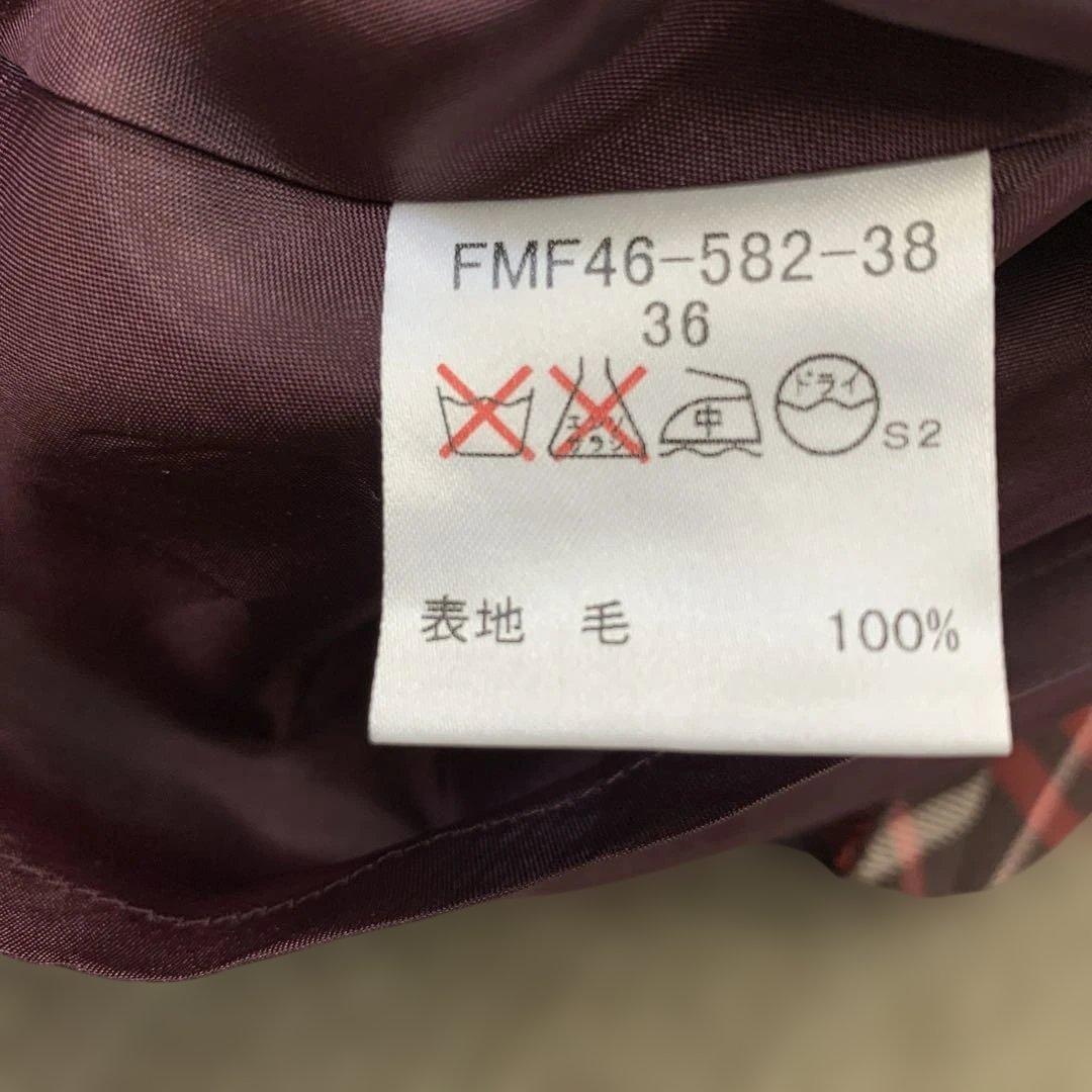 ノバチェック　ワンピース　サイズ36
