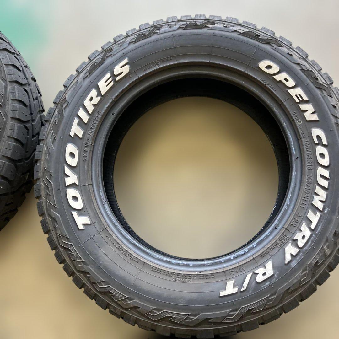 185/85R16 4本セットオープンカントリー R/T トーヨーホワイトレター