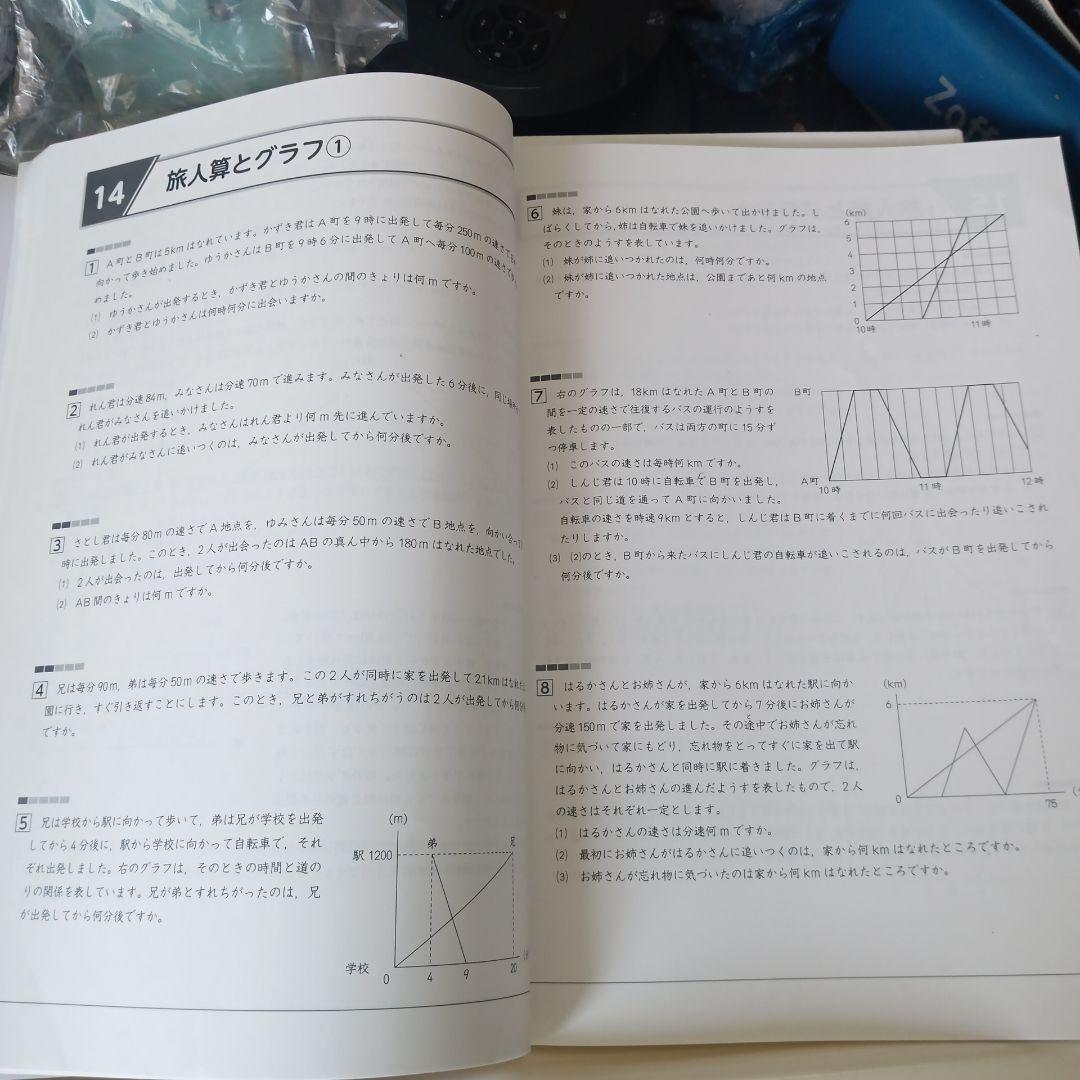 非売品　早稲田アカデミー　小6 算数　　　　　　 バックアップ テキスト改訂版
