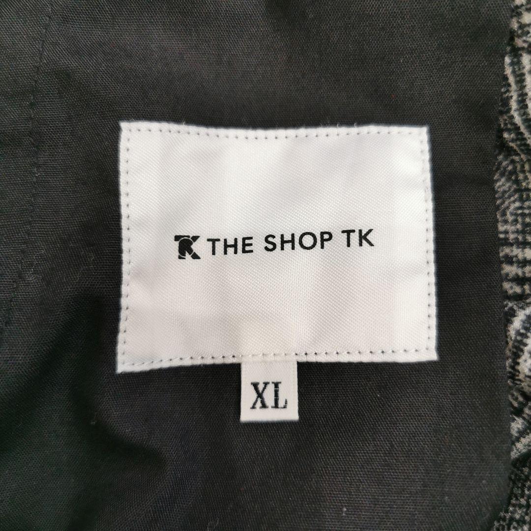 TK タケオキクチ シアサッカー グレンチェック セットアップ 上L 下XL