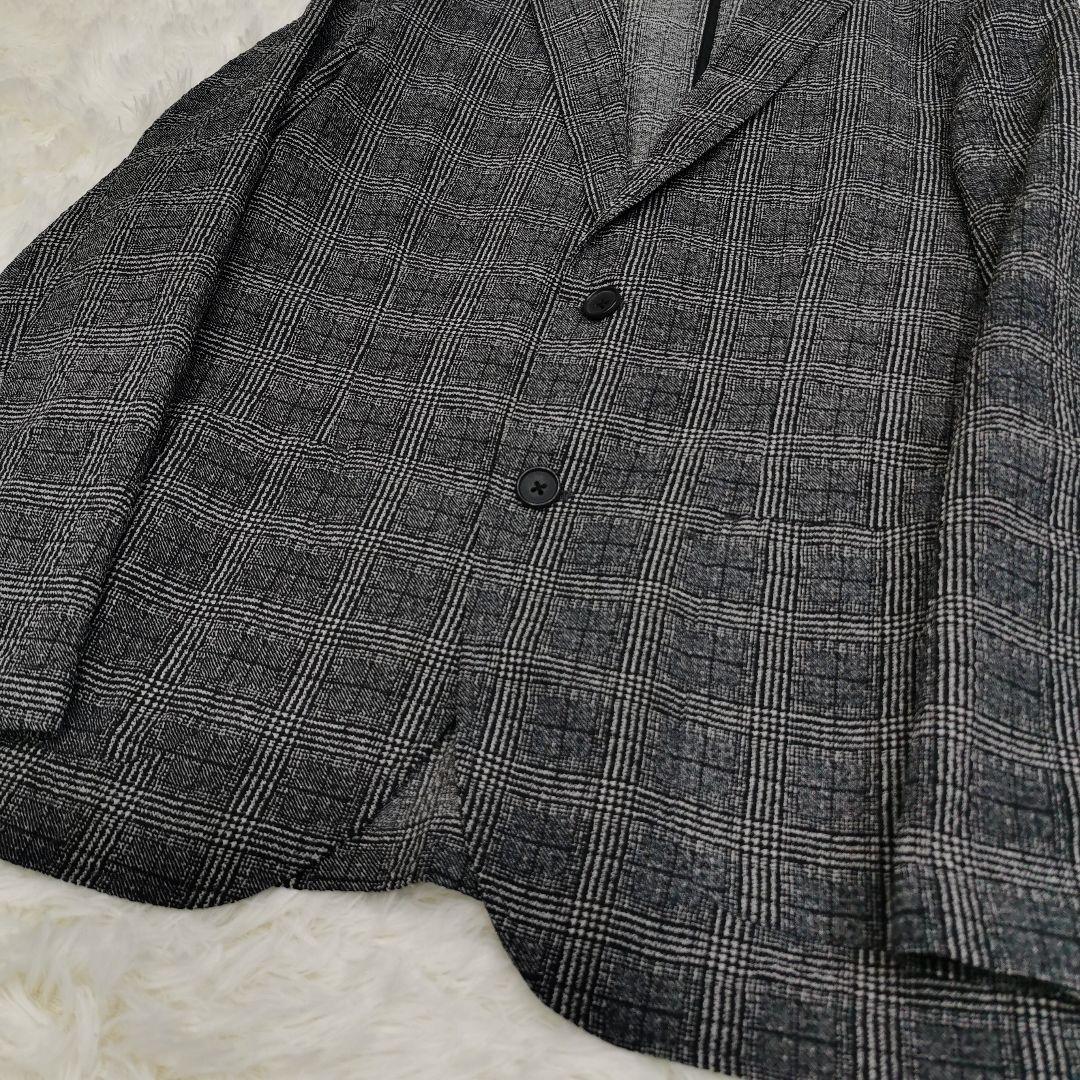 TK タケオキクチ シアサッカー グレンチェック セットアップ 上L 下XL