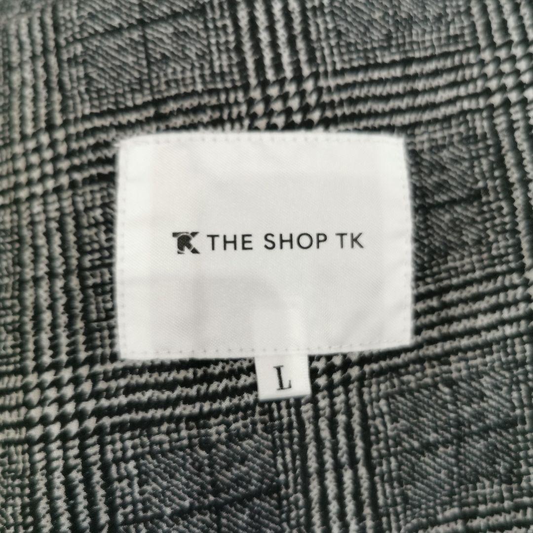 TK タケオキクチ シアサッカー グレンチェック セットアップ 上L 下XL