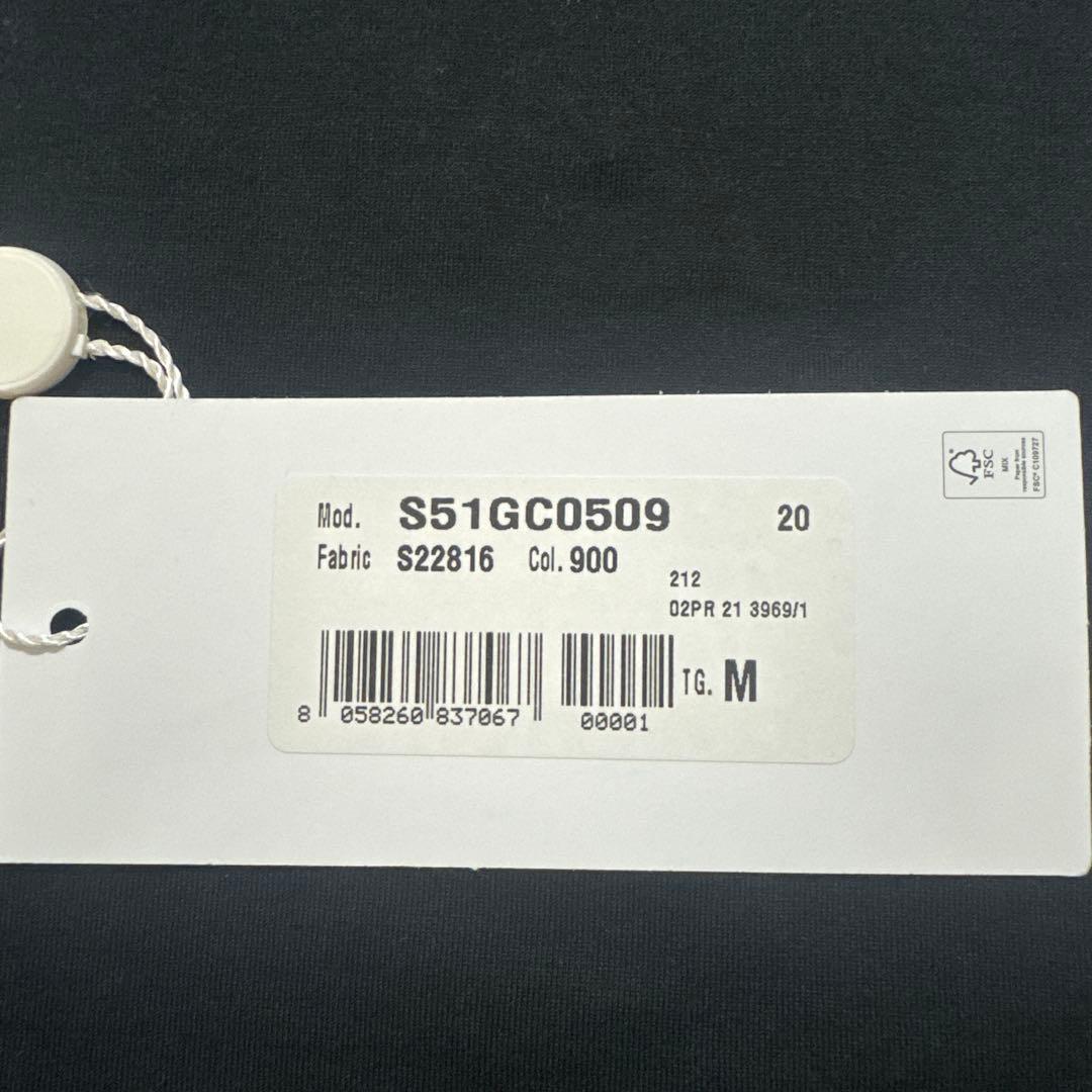 Maison Margiela マルジェラ黒 Tシャツ イタリア製