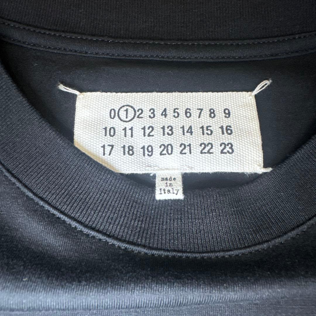 Maison Margiela マルジェラ黒 Tシャツ イタリア製
