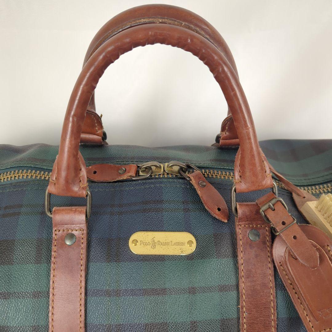 POLO RALPH LAUREN ポロラルフローレン ボストンバッグ チェック