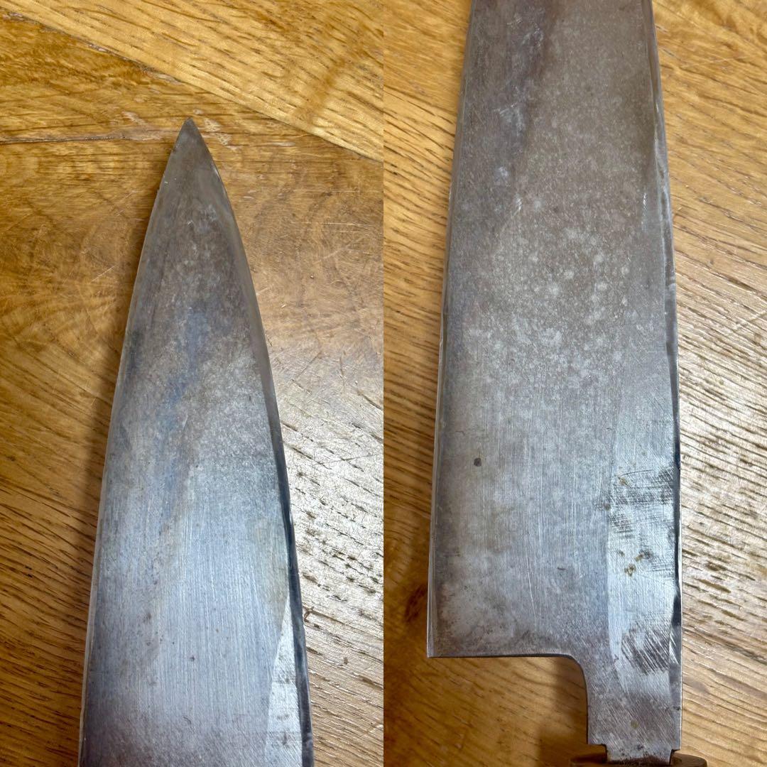 【有次】特製 有次 出刃包丁 刃渡り：約197mm
