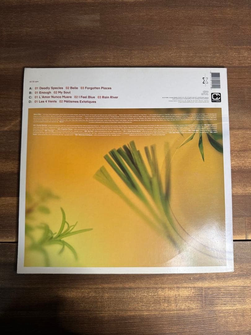 alif tree french cuisine 希少　2LP レコード