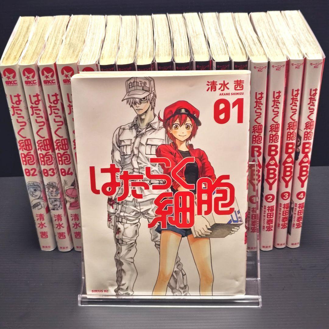 はたらく細胞＋はたらく細胞BLACK＋はたらく細胞BABY 全巻 コミック 漫画