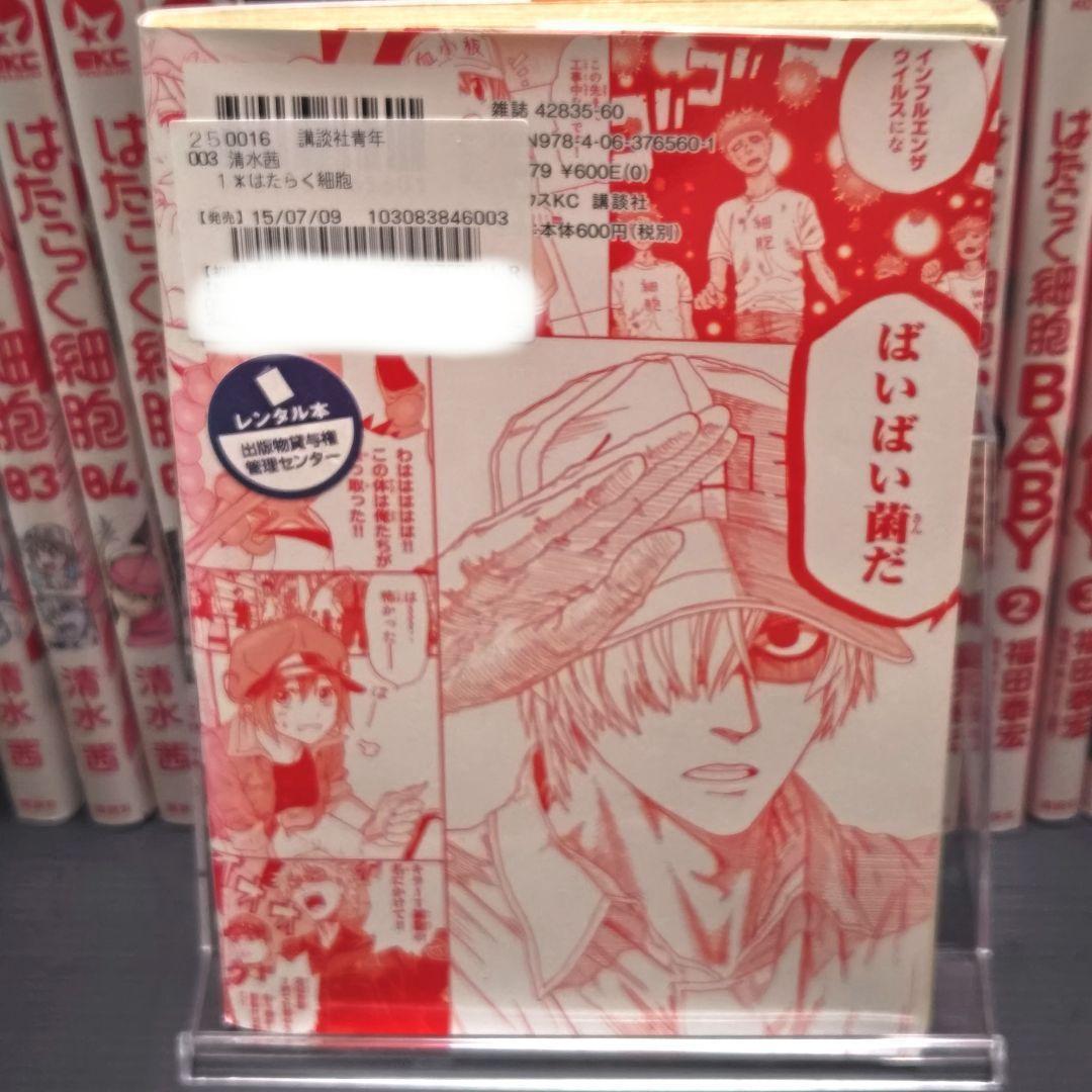 はたらく細胞＋はたらく細胞BLACK＋はたらく細胞BABY 全巻 コミック 漫画