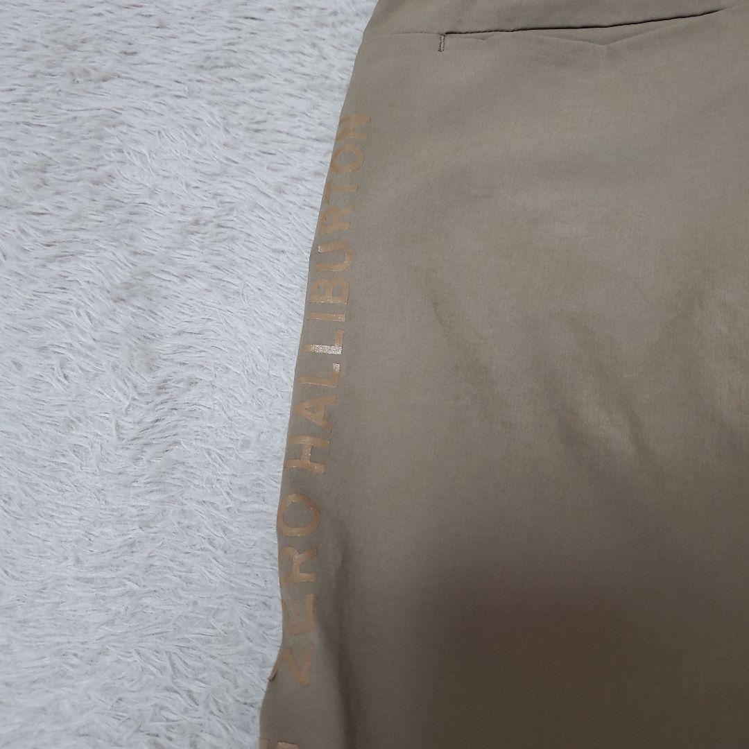 ZERO HALLIBURTON ホワイト ポロシャツ L&ハーフパンツセット