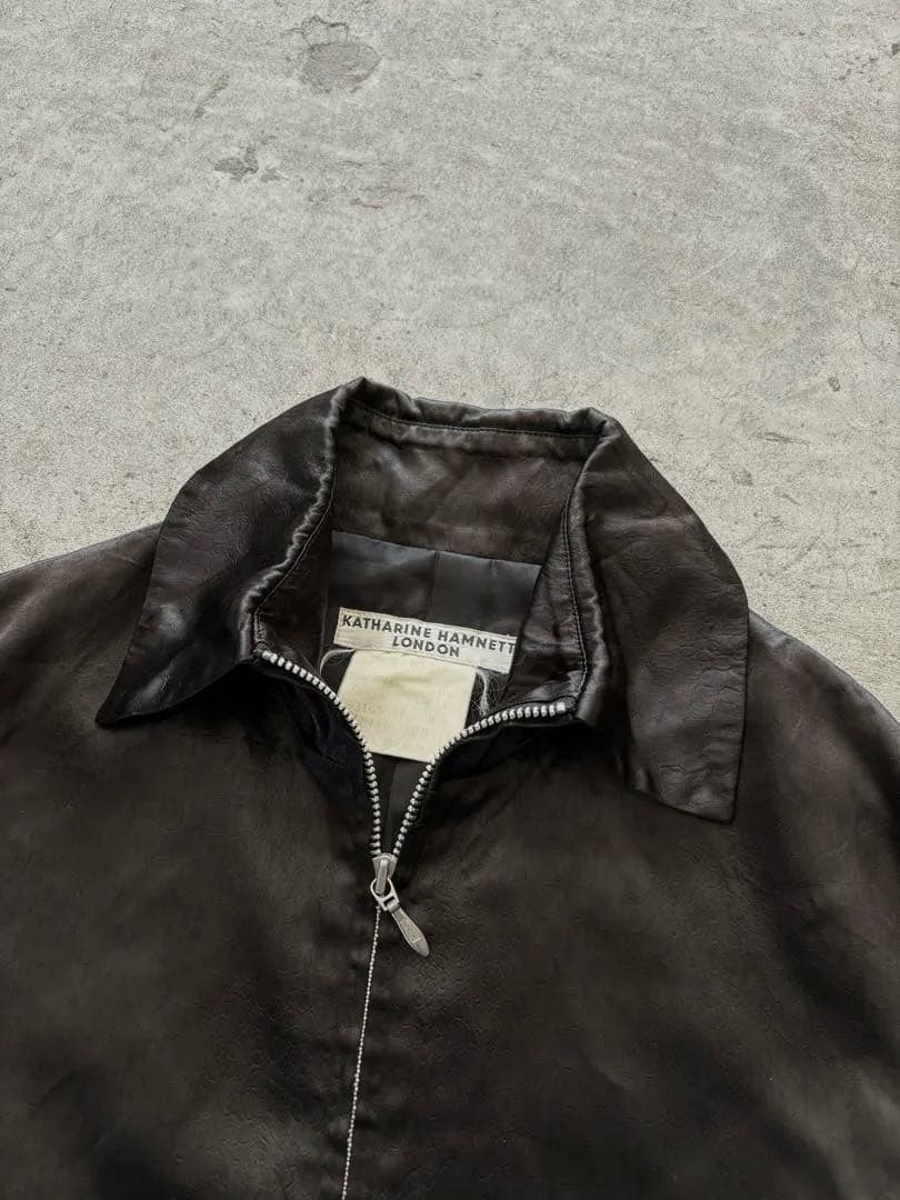00s Katharine Hamnett Python ドリズラージャケット
