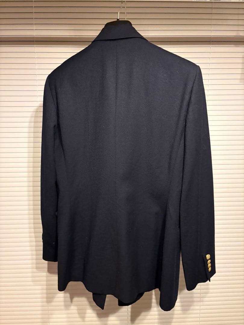 80s USA製 Ralph Lauren 紺ブレ 金ボタン ダブルブレスト
