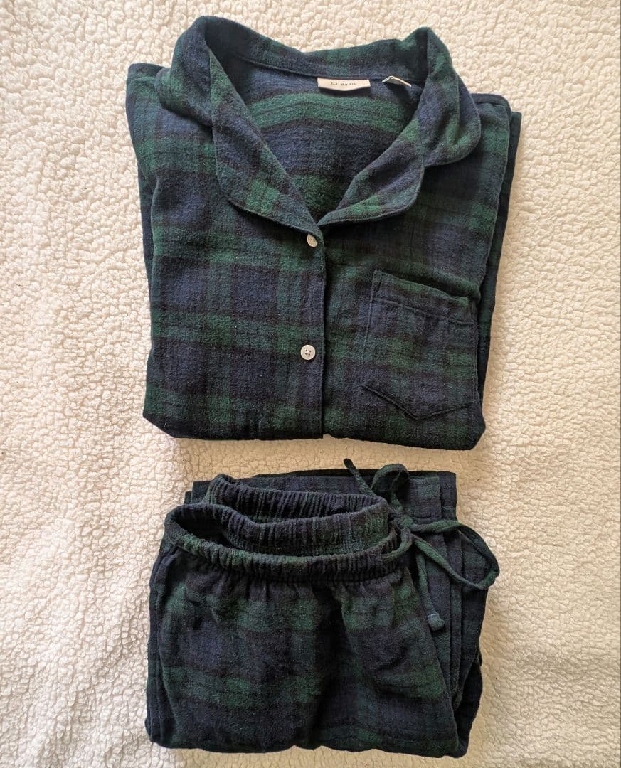 L.L.Bean ウィメンズ スコッチ　プラッド　フランネル　パジャマ