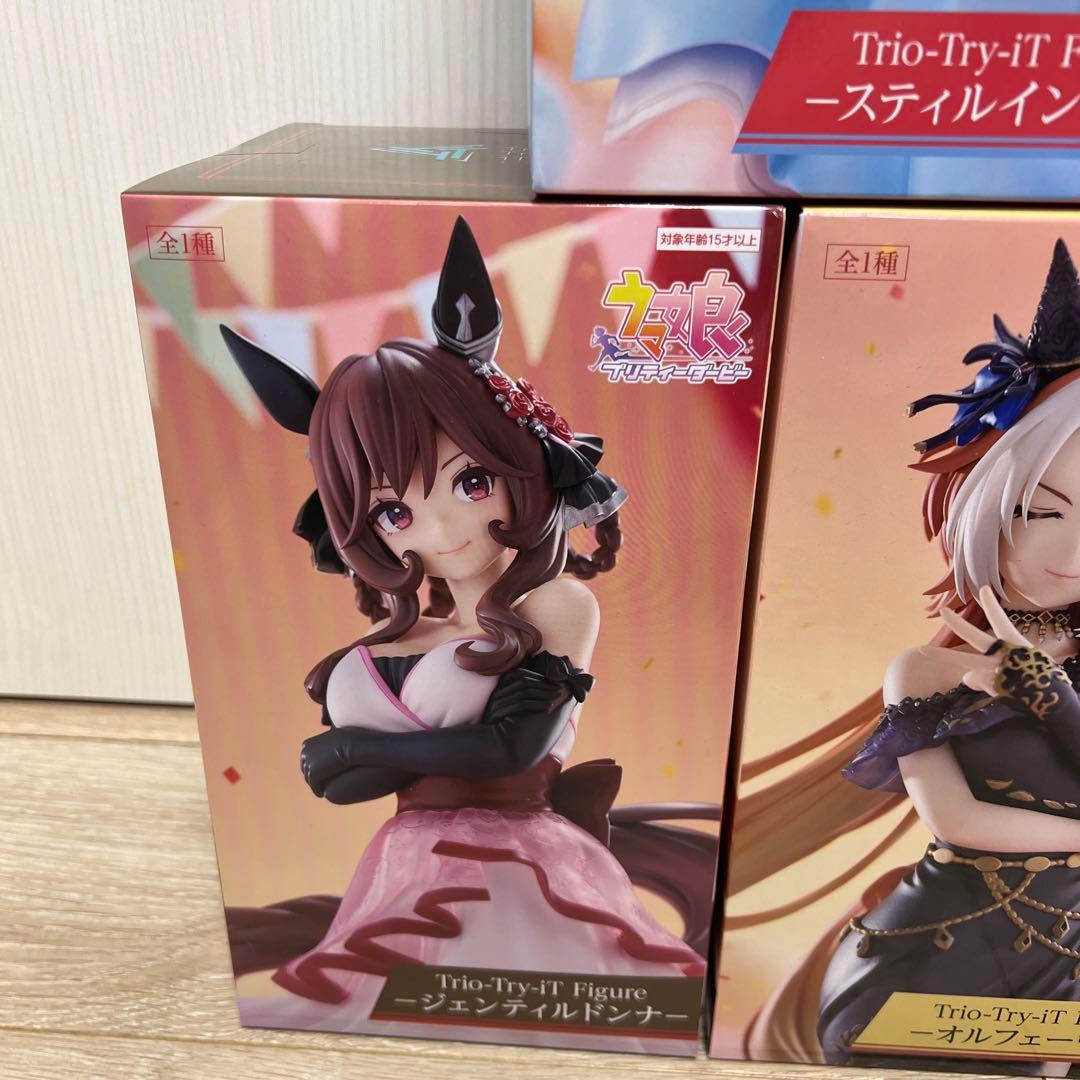 ウマ娘 フィギュア ラウンドワン限定 5種セット