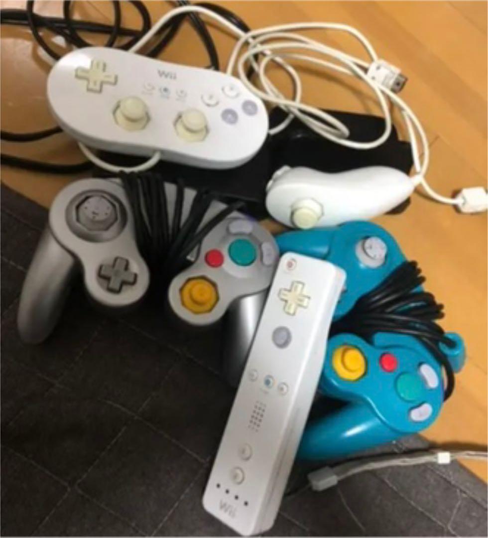 値下げ中　Nintendo Wii Uプレミアム　cubeコントローラー2個付