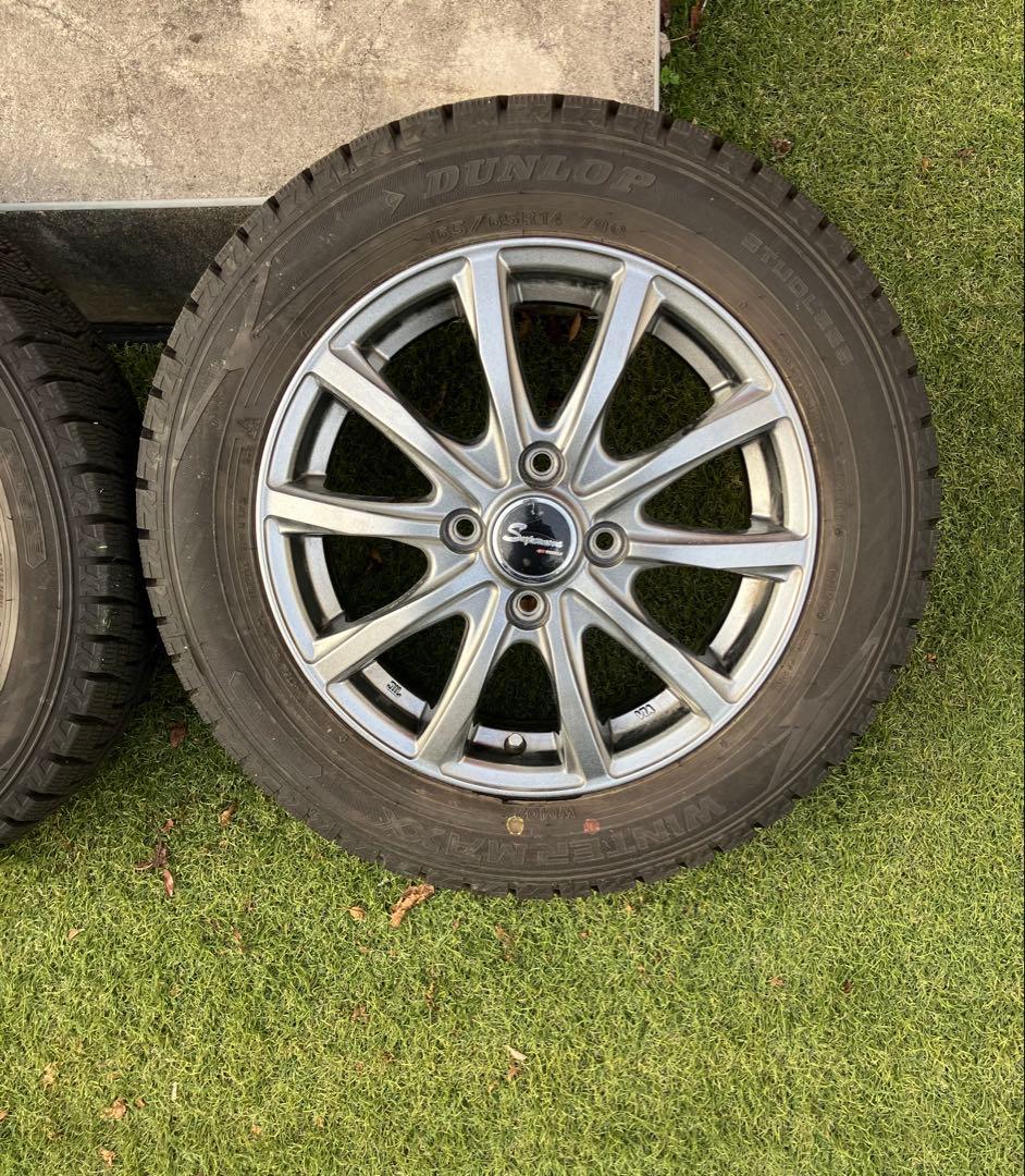 Dunlop スタッドレスタイヤ 14インチ （引き取り限定で、お願いします。