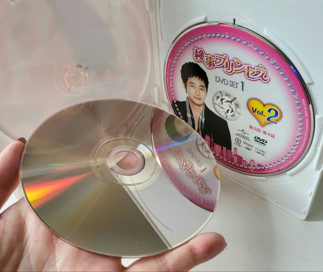 【送料込】「検事プリンセス DVD-SET1〈4枚組〉定価15000円+税金
