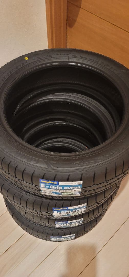Goodyear E-Grip RVF02 165/55 R15 4本セット