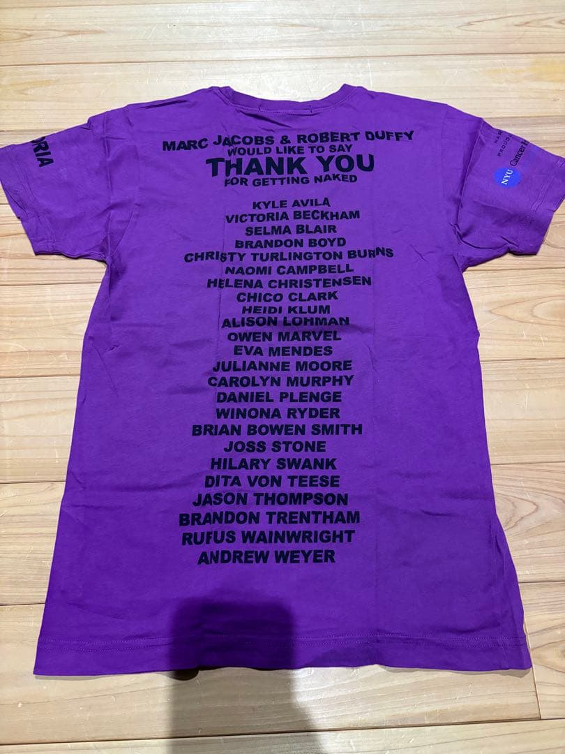 Marc Jacobs チャリティーtシャツヴィクトリアベッカム