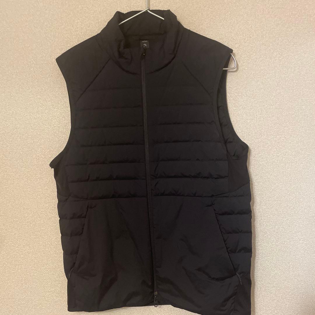 Lululemon ブラック ダウンベスト 185/96A