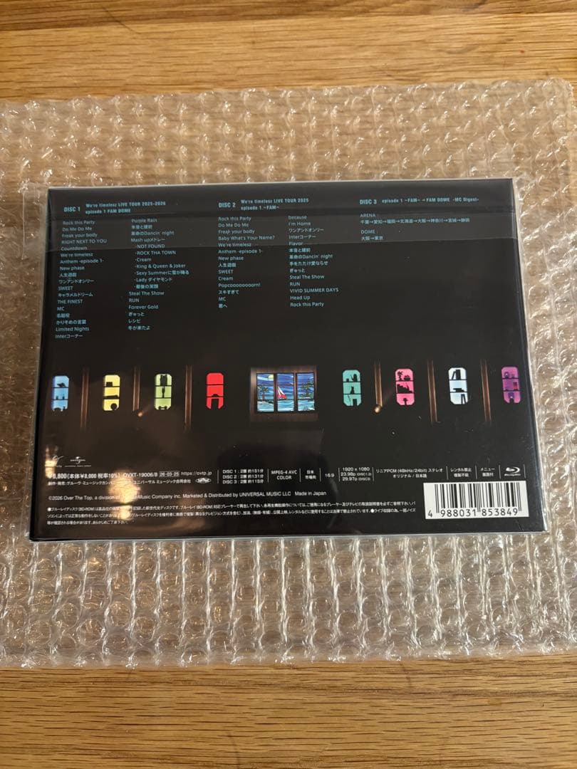 ミュージック timelesz/We're timelesz LIVE TOUR 2025-2
