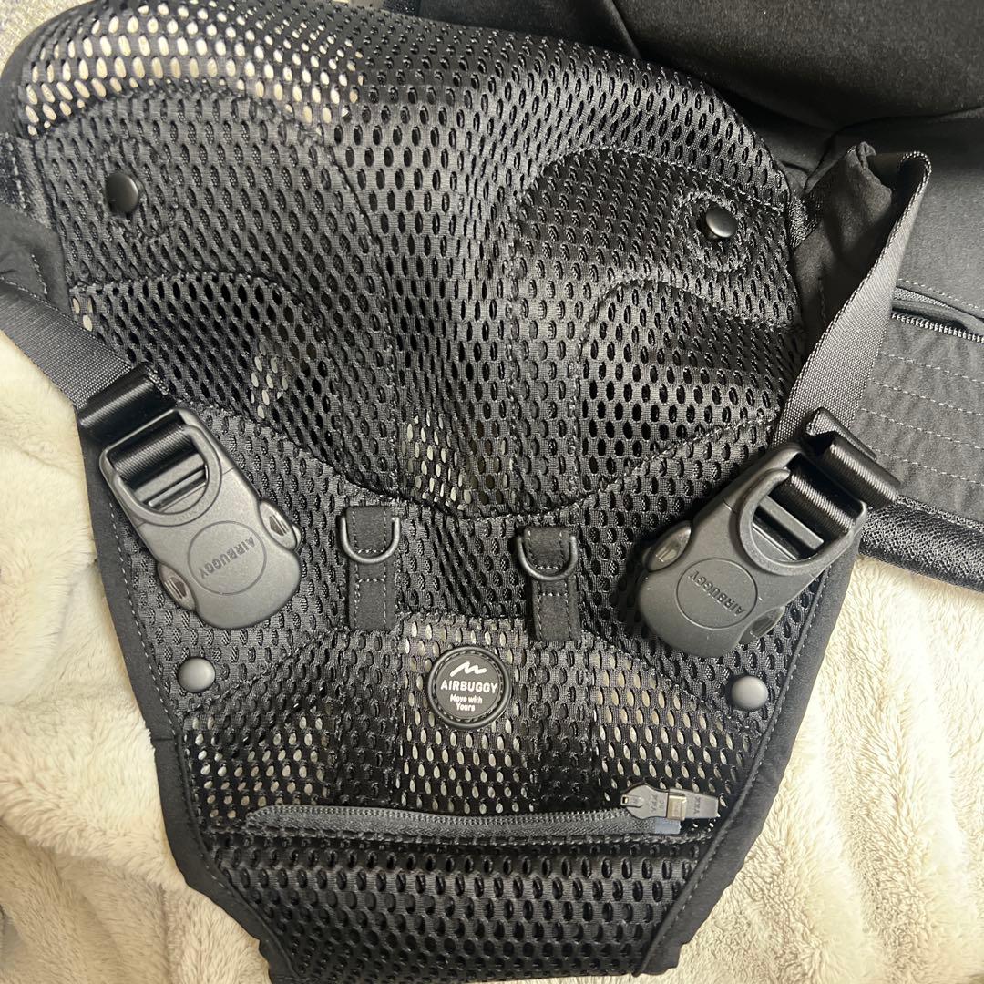 ABC AIRBUGGY 抱っこ紐 ブラック 最終値下げ！
