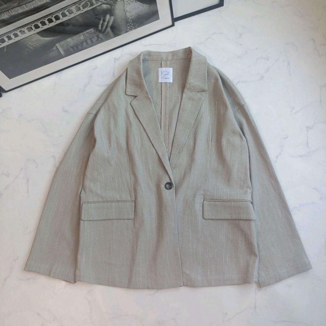 美品❁crewre クルーレ ツイーディヘリンボンジャケット 3 こすぱっしょん