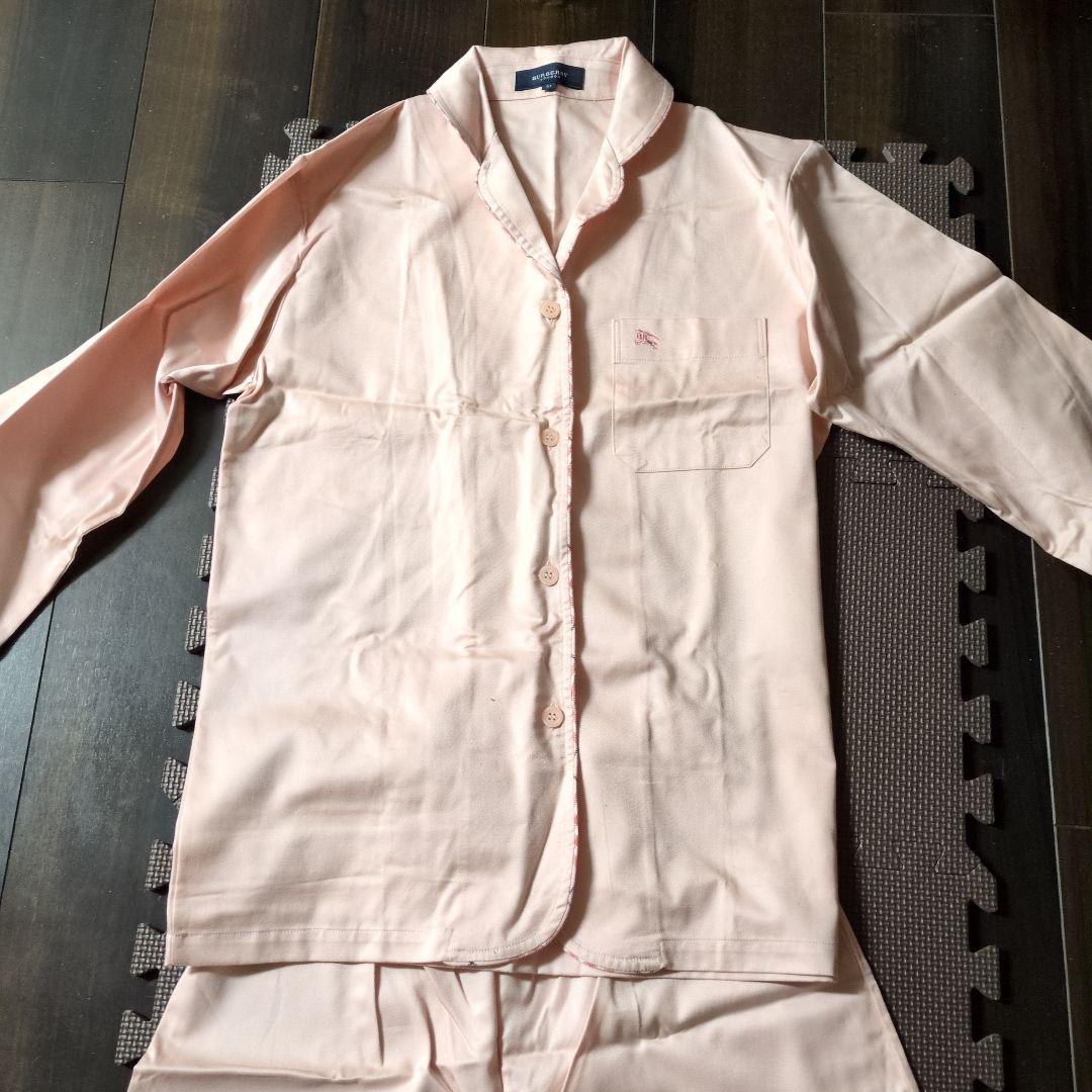 新品☆バーバリー☆ピンク コットンパジャマセット