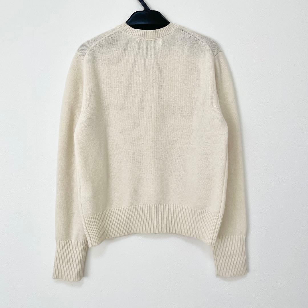 美品 SLOBE IENA echecs クルーネックカーディガン ホワイト