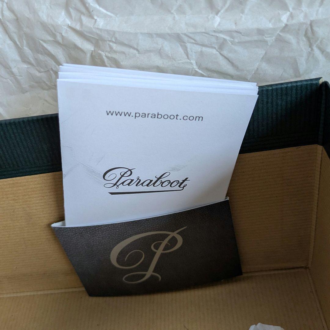 パラブーツ Paraboot BARTH 黒 モカシンシューズ サイズ6 箱付き