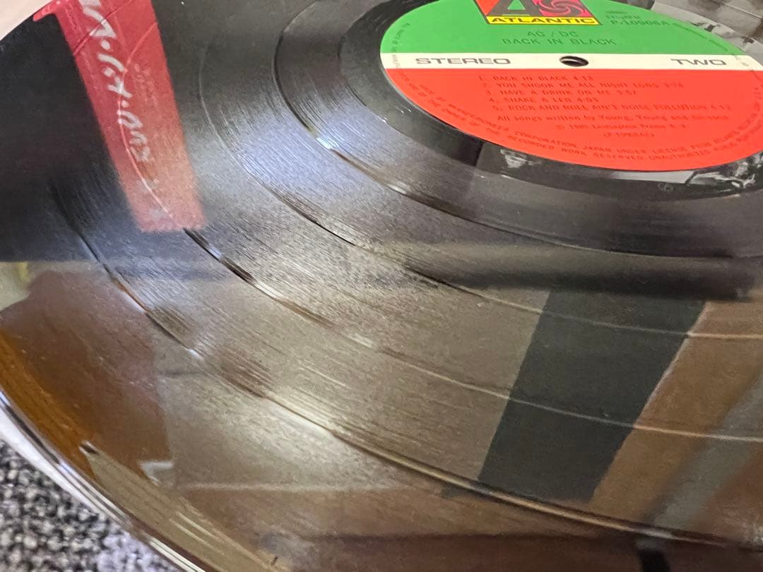AC/DC LP洋楽 P-10906A 帯付 Back In Black JP