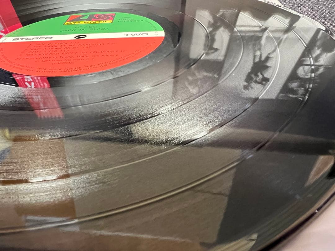 AC/DC LP洋楽 P-10906A 帯付 Back In Black JP