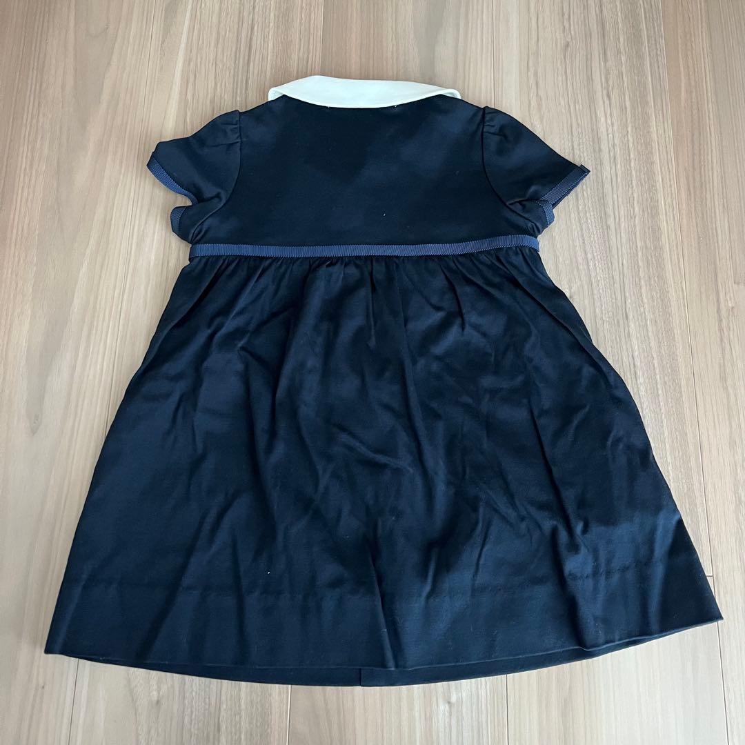 familiar ワンピース カーディガン 靴下 90