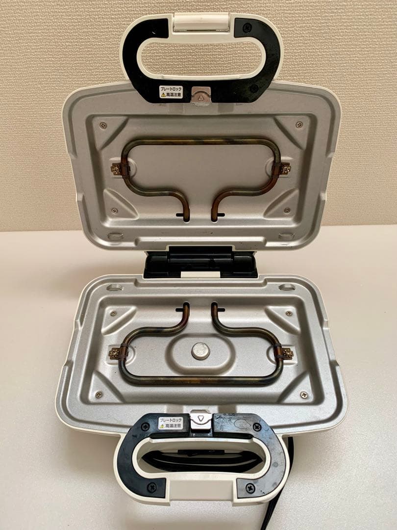 ビタントニオ　 ワッフル&ホットサンドメーカー　パニーニプレート付き　美品