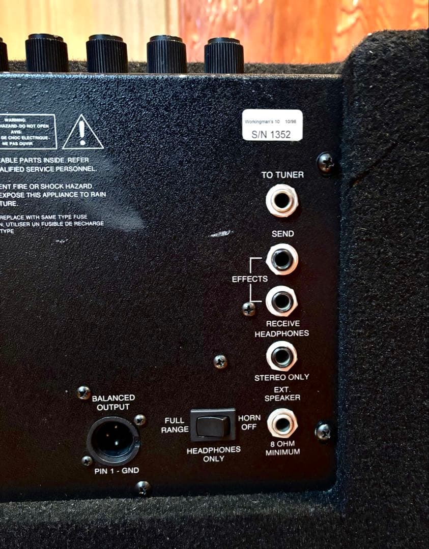 【動作確認済】SWR ベースアンプ WORKINGMAN’S TEN 80W