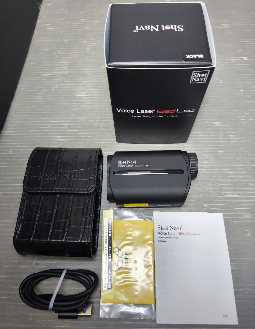 ショットナビ ボイスレーザー Red LEO ゴルフ用 音声認識