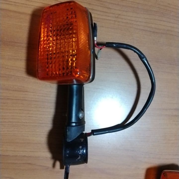 ＰＯM　ＣＢ750F(FＺ)用オレンジ ウィンカー 前後セット