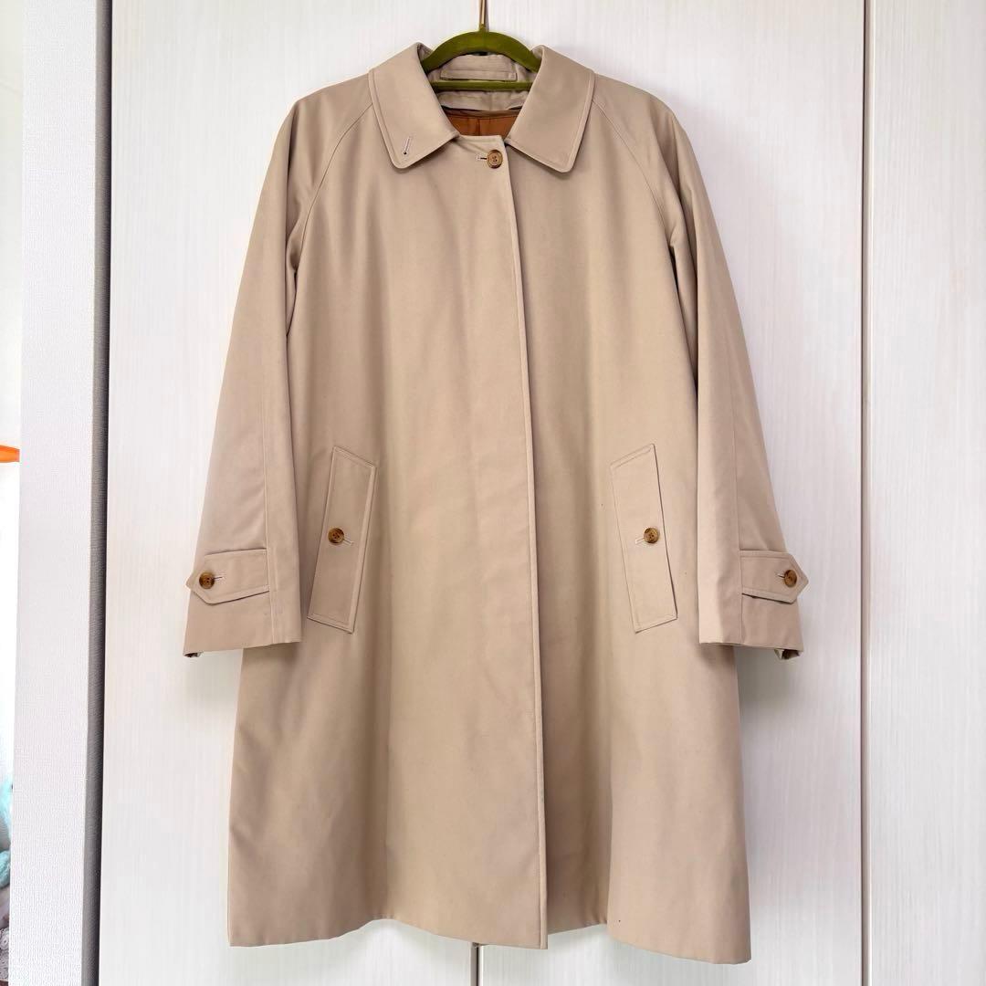 【英国製】超美品☆Burberry ステンカラーコート　ライナー付き