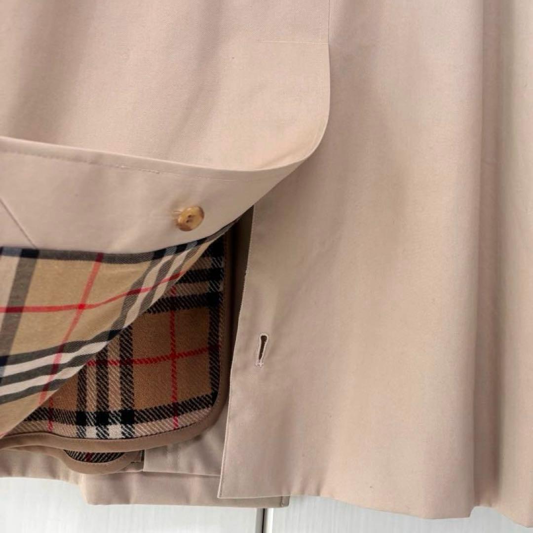【英国製】超美品☆Burberry ステンカラーコート　ライナー付き