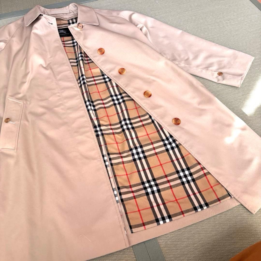 【英国製】超美品☆Burberry ステンカラーコート　ライナー付き