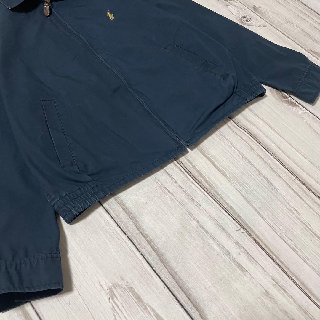 90s POLO by Ralph Laurenスイングトップ短丈 ネイビM相当