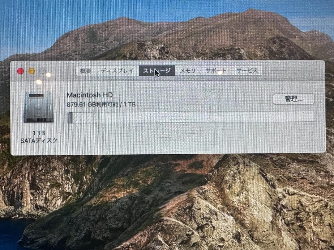 iMac 21.5インチ late 2013　メモリ16G HDD1TB