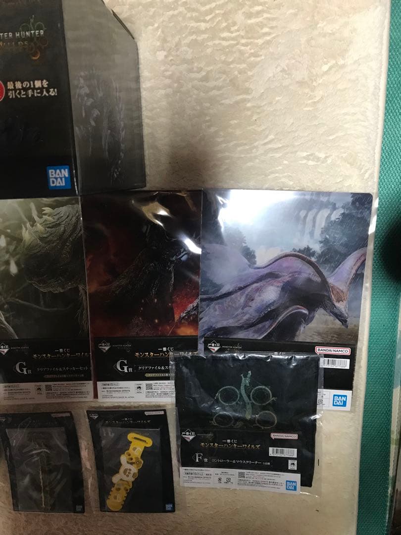 一番くじ　モンスターハンター　ラストワン賞　おまけ付　11点セット　新品　未開封