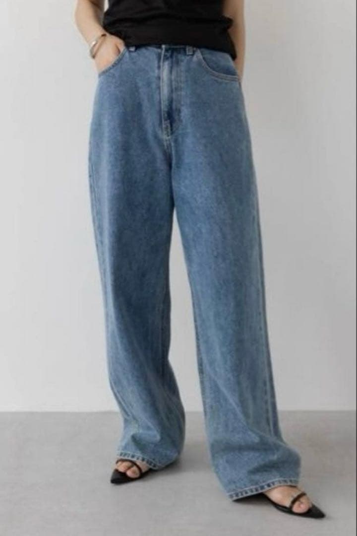 na.e ナエ long ワイドルーズジーンズWide Loose Jeans