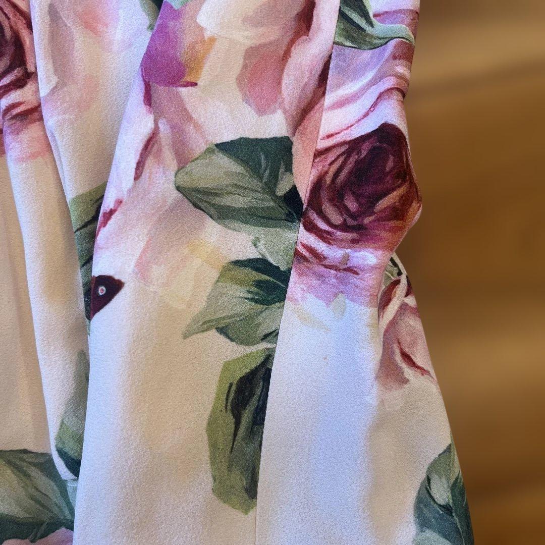 【専用】DOLCE & GABBANA 花柄半袖ワンピース 36