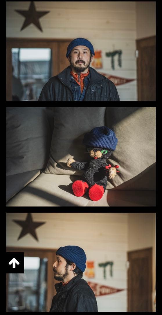 【超美品⭐︎】TCB JEANS CAT HEAD BEANIE