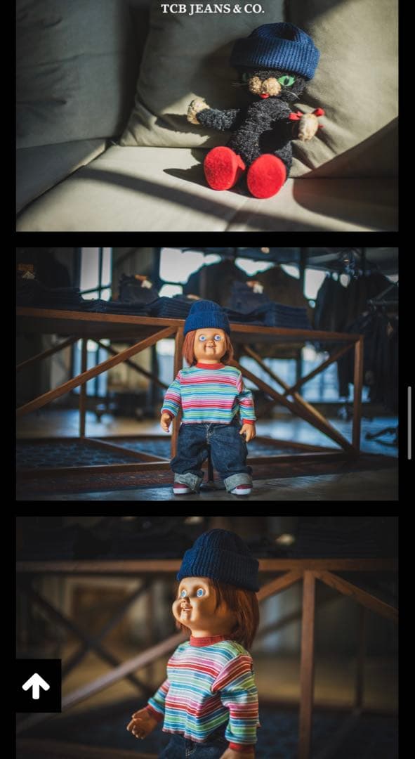 【超美品⭐︎】TCB JEANS CAT HEAD BEANIE