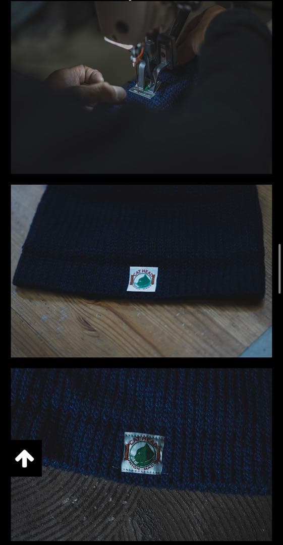 【超美品⭐︎】TCB JEANS CAT HEAD BEANIE