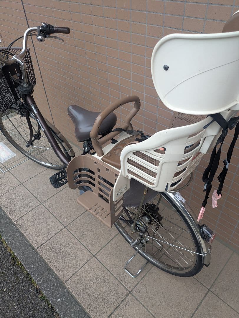 【専用！】電動アシスト自転車 チャイルドシート付き ブラウン