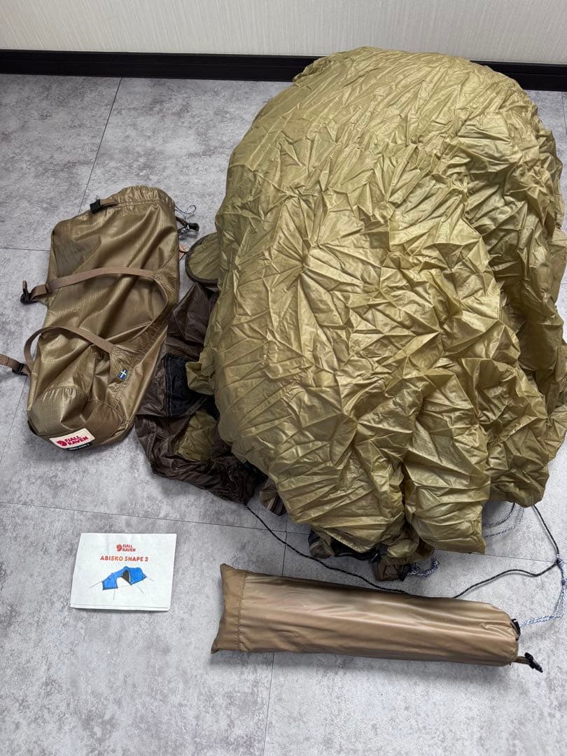最終値下げ　fjallraven abisko shape2 フェールラーベン
